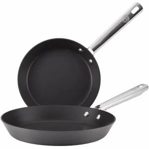 Anolon Professional Hard Anodised Frypan Set - 2 Piece