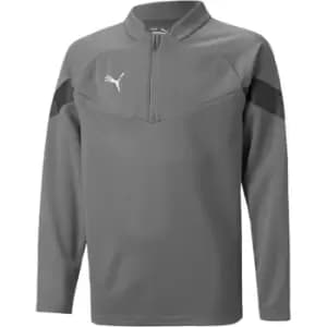 Puma Training quarter Zip Top Jr - Grey