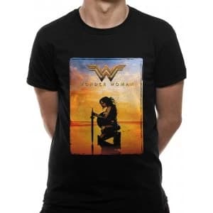 Wonder Woman Movie - Sword Mens Small T-Shirt - Black
