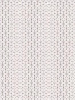 Superfresco Easy Nelio Grey And Rose Gold Wallpaper