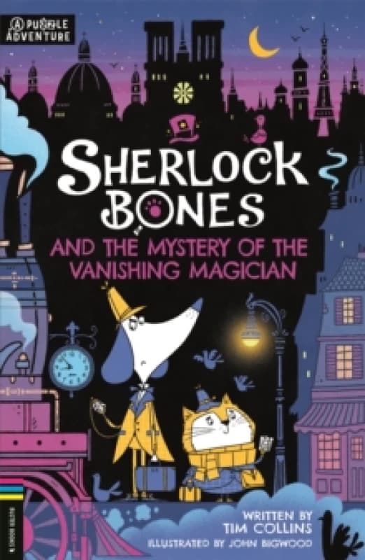 Sherlock Bones and the Mystery of the Vanishing Magician : A Puzzle Quest Paperback / softback