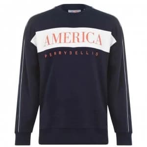 Perry Ellis America Sweater - 405 Dk Sapphire