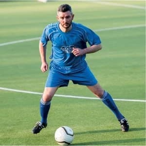 Precision Lyon Training Shirt & Short Set 26-28 Royal/White