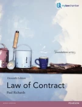 Law of Contract by Paul Richards Paperback