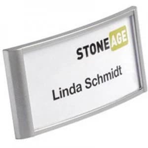 Durable 854223 Name badge CLASSIC Magnet 8542 (W x H) 75mm x 34mm Magnet 10 pcs/pack 10 pcs