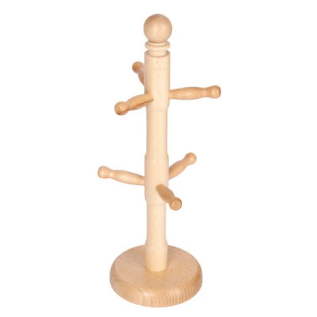 Kitchencraft Beech Wood Mug Tree Multi