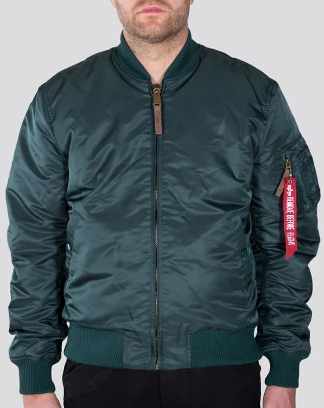 Alpha Industries MA-1 VF 59 Jacket, green, Size XS for Men