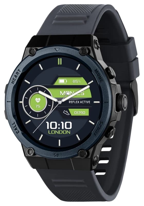 Reflex Active Series 39 Navy Sports Calling Smart Watch