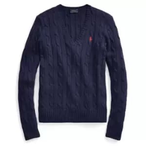 Polo Ralph Lauren Cable Knit Jumper - Blue
