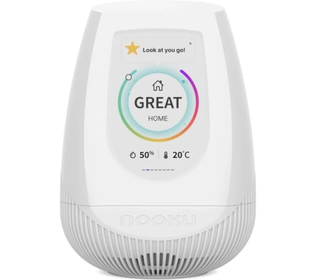NOOKU Fusion Smart Air Quality Sensor - White 5065017919016