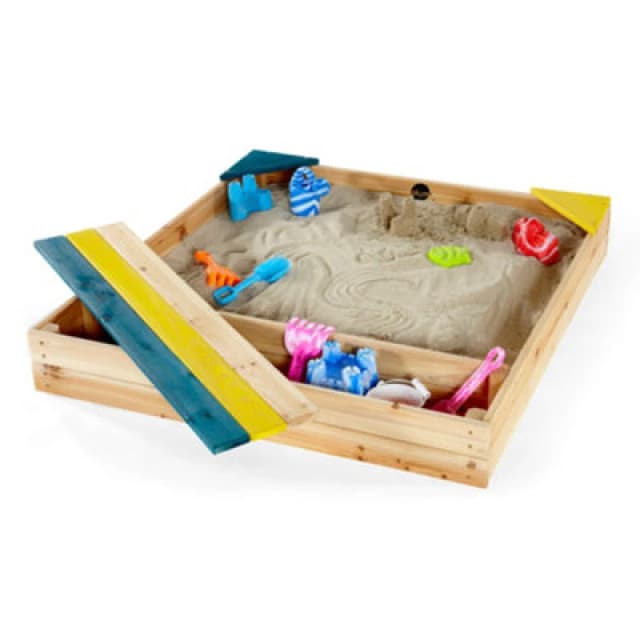 Plum Play Plum Store-It Wooden Sand Pit Play Sets 100 x 96 x Beige 88572904000