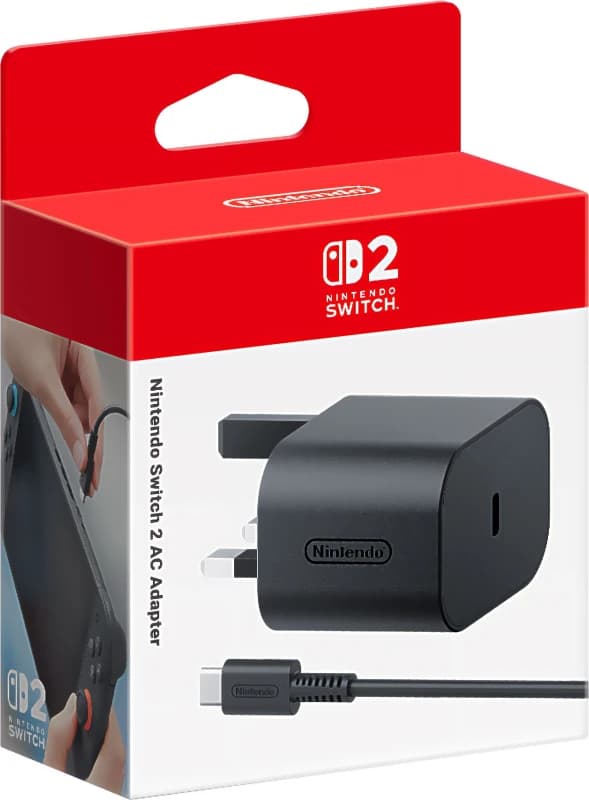 Nintendo Switch 2 AC Adapter Power Adapter - Black
