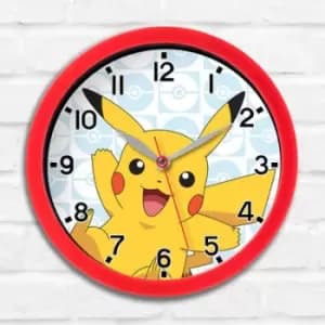 Pokemon Pikachu Wall Clock