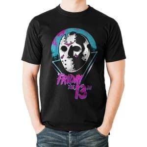 Friday The 13Th - Eighties Mask Mens XX-Large T-Shirt - Black