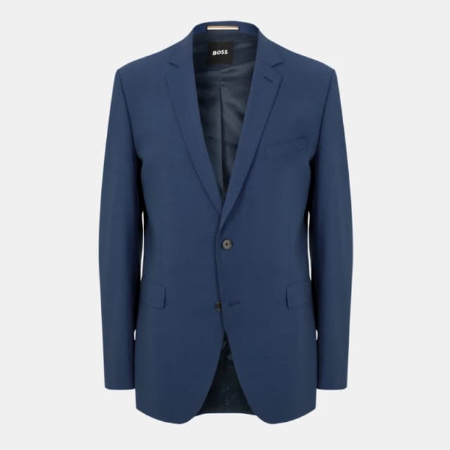 Boss Mens Reymond 2 Piece Suit Open Blue male 36L (90)