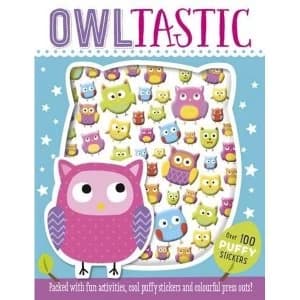Owltastic Puffy Sticker Book by Make Believe Ideas (Paperback, 2016)