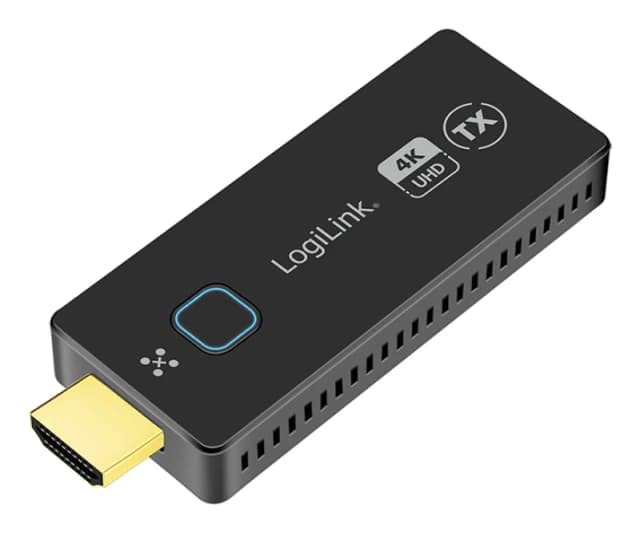 LogiLink HDW0111AT AV extender AV transmitter Black