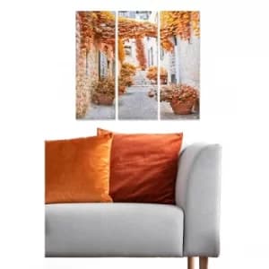 MDF225513196 Multicolor Decorative MDF Painting (3 Pieces)