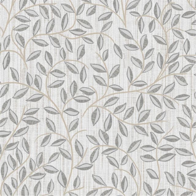 Superfresco Superfresco Willow Leaf Wallpaper in Beige Size: 10000mm_x_520mm Beige 10000mm_x_520mm Unisex 5011583794946