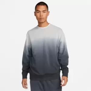 Nike Club+ Tie Ombre Dye Sweater Mens - Grey
