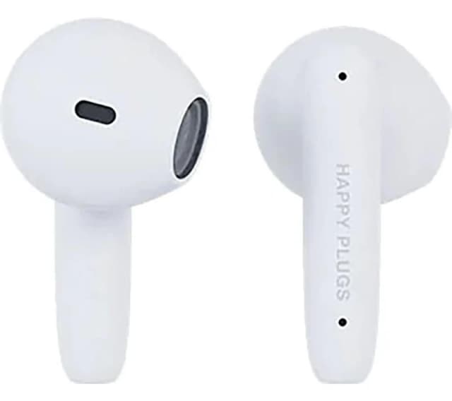 HAPPY PLUGS Joy Lite Wireless Bluetooth Earbuds - White 7319922326093