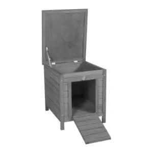 Charles Bentley FSC Shelter Hutch Box Grey