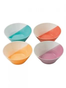 Royal Doulton Bright Colours Noodle Bowls Set of 4