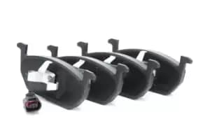 RIDEX Brake pad set VW,AUDI,SKODA 402B0912 2Q0698151C,5Q0698151C,5Q0698151H JZW698151AS,2Q0698151C,5Q0698151C,5Q0698151H,JZW698151AS,2Q0698151C