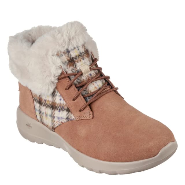 Skechers Womens Go Joy Slip On Trainers Tan female 2 (35)