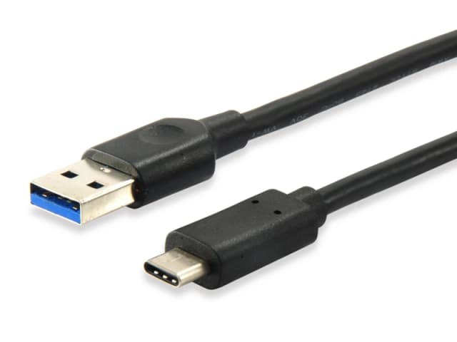 Equip USB 3.0 Type C to Type A Cable. 0.25m