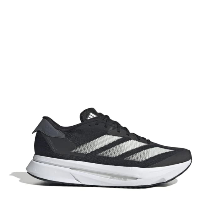 adidas ADIZERO SL2 Running Shoes Mens Fast Neutral Road Running Shoes 7 (40.7) Black 21020403270