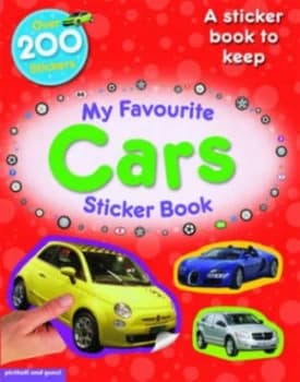 My Favourite Cars Sticker Book by Katy Rayner Paperback