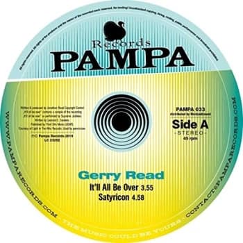 Gerry Read - Itll All Be Over Vinyl