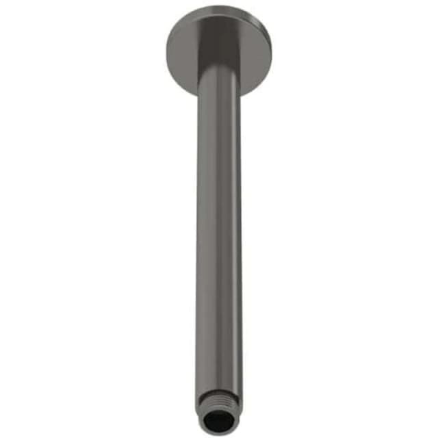 NUIE Nuie - Round Ceiling Mounted Shower Arm 310mm Length - Brushed Pewter ARM716