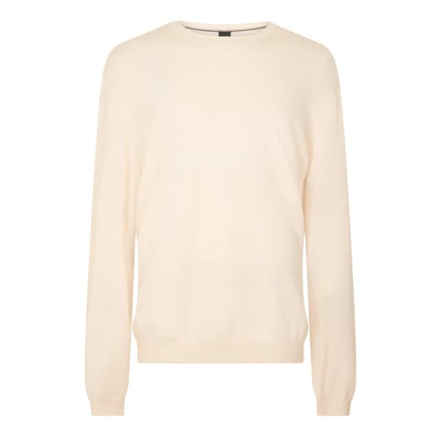 Boss Mens Bagritte-E Crew Sweatshirt Open White male L