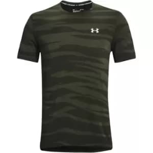 Under Armour Under Armour Seamless Short Sleeve Mens - Green