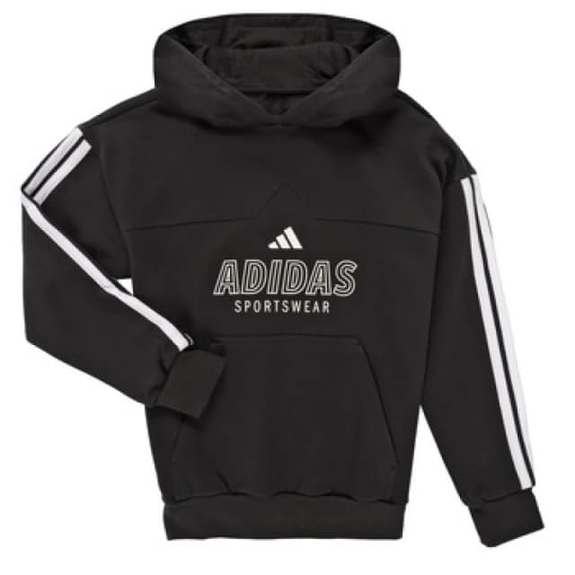 adidas House of Tiro Fleece Hoodie Kids boys's Hoodies in Black