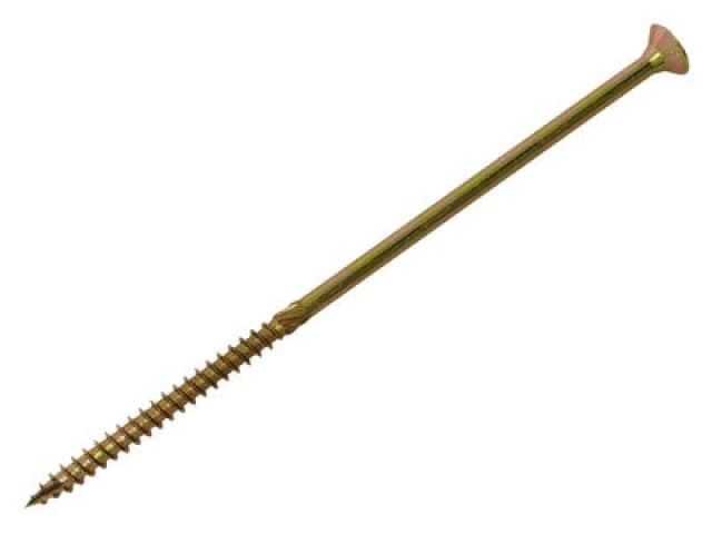 FORGEFIX ForgeFix SPE6200Y Spectre PZ Compatible Wood Screw CSK ZYP 6.0 x 200mm Box 100 SPE6200Y