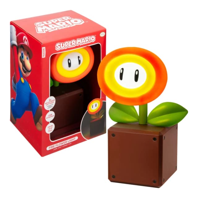 Super Mario Fire Flower Lamp