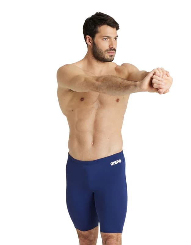 Arena Team Solid Swim Jammer - Navy-White Navy male