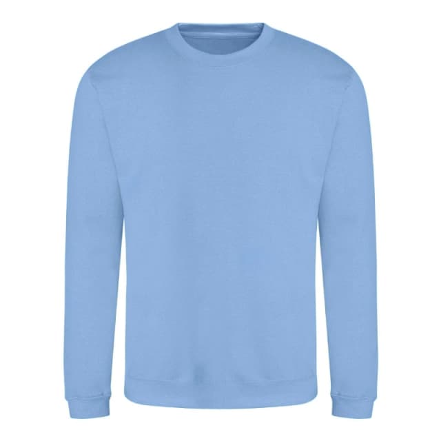 AWDis AWDis Men Soft Touch Sweatshirt in Blue Size: X-Small Blue XS Male 5063470633845