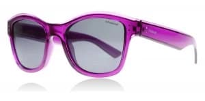 Polaroid Junior Palladium 8022S Sunglasses Violet 028 Polariserade 48mm