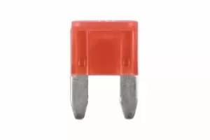 10amp LED Mini Blade Fuse Pk 25 Connect 37171