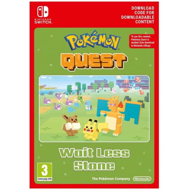 Nintendo Pokemon Quest: Wait Less Stone - Switch Game DLC