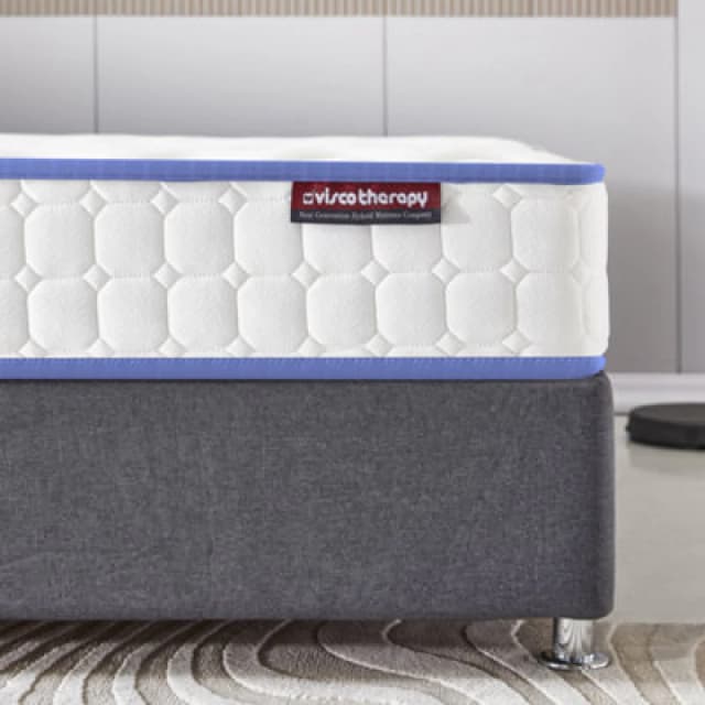 Mattress Guru Cool Blue Memory Comfort 1000 Pocket Spring Mattress White