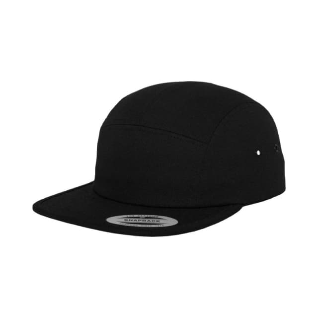 Flexfit Mens Classic Jockey Baseball Cap in Black Male One Size