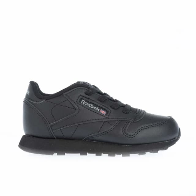 Reebok Classic Leather Trainers - Black 6 infant