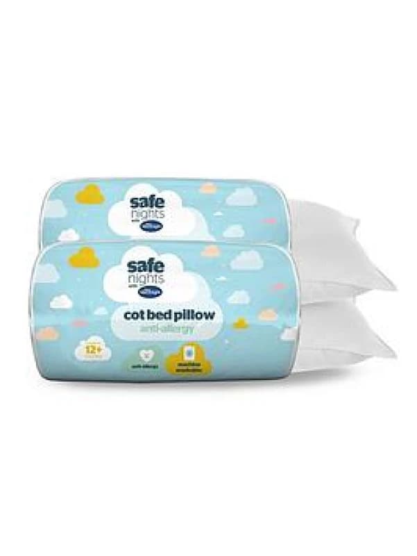 Silentnight Anti Allergy Cot Bed Pillow - 2 Pack