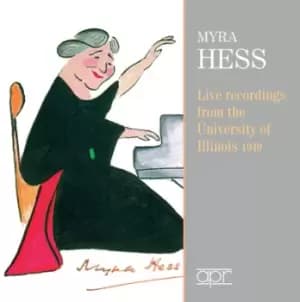 Myra Hess - Myra Hess: Live Recordings from the University of Illinois: 1949 CD Album - Used