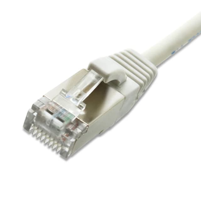 Cablenet 0.3m Cat6a RJ45 White U/FTP LSOH 30AWG Slim Snagless Booted P
